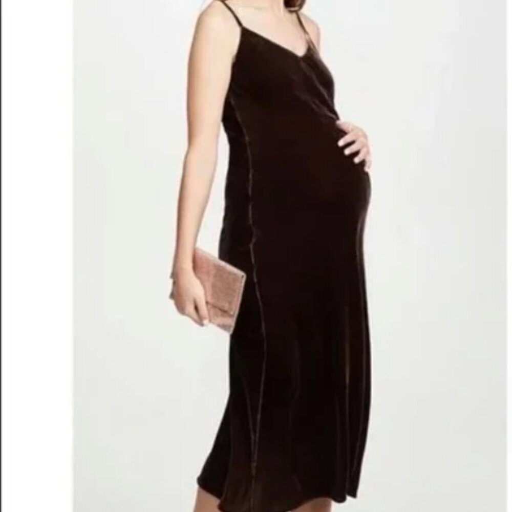 Hatch Velvet Slip Dress